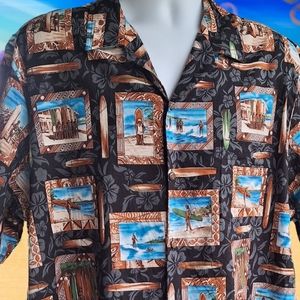 Kalaheo Aloha Shirt vintage surfers